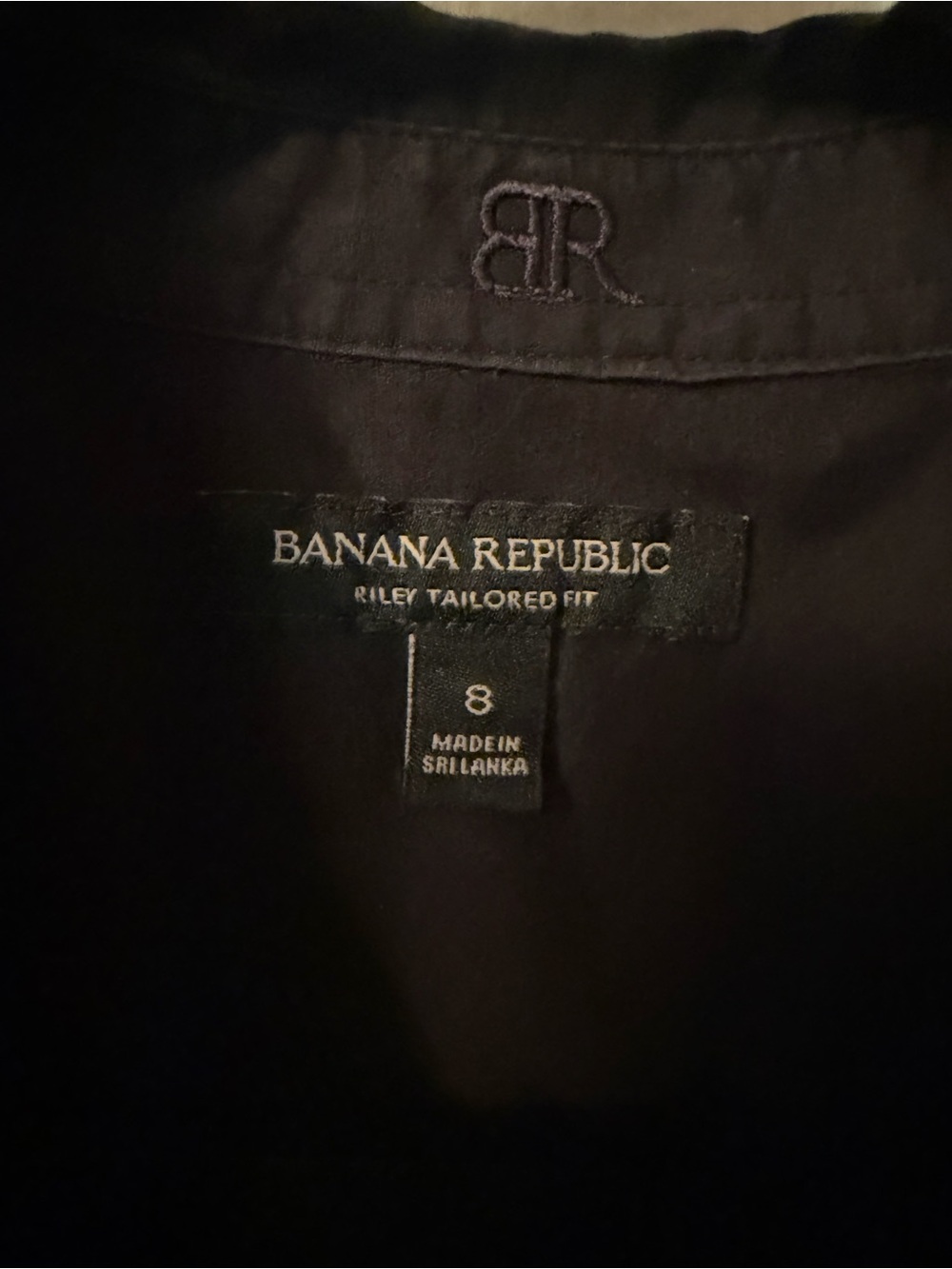 Banana Republic Black Women's Long-Sleeve Button-Up Shirt - Picture 2 of 2